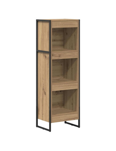 Armadio per Libri Rovere Artigianale 80 x 30 x 155 cm