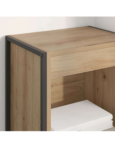 Armadio per Libri Rovere Artigianale 80 x 30 x 155 cm