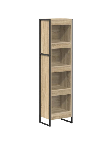 Armadio per Libri Sonoma 80 x 30 x 155 cm Legno multistrato