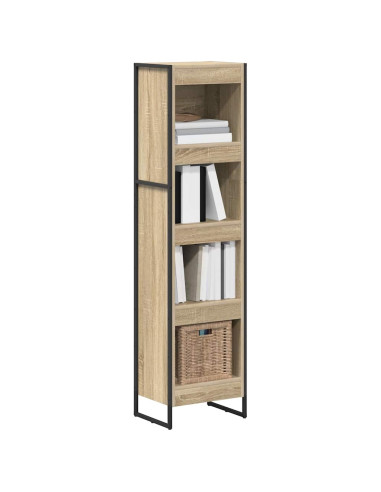 Armadio per Libri Sonoma 80 x 30 x 155 cm Legno multistrato