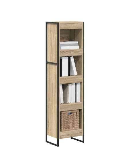 Armadio per Libri Sonoma 80 x 30 x 155 cm Legno multistrato