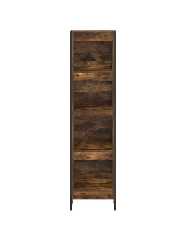 Armadio per Libri Quercia Fumosa 80 x 30 x 155 cm