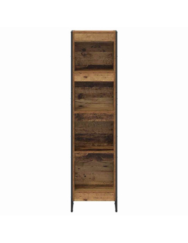 Armadio per Libri Legno vecchio 80 x 30 x 155 cm