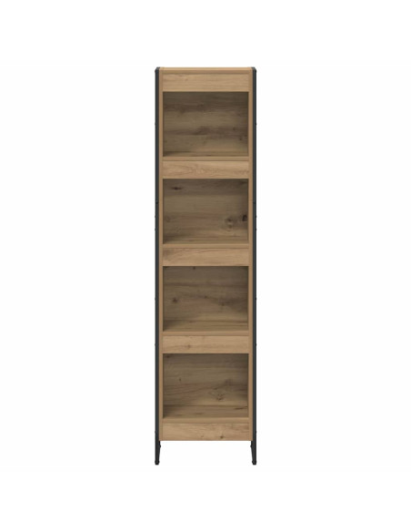 Armadio per Libri Rovere Artigianale 80 x 30 x 155 cm