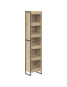 Armadio per Libri Sonoma 80 x 30 x 155 cm Legno multistrato 2