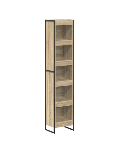 Armadio per Libri Sonoma 80 x 30 x 155 cm Legno multistrato