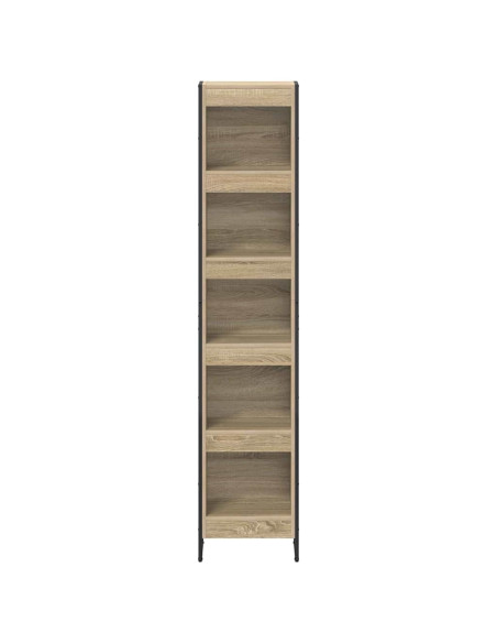 Armadio per Libri Sonoma 80 x 30 x 155 cm Legno multistrato