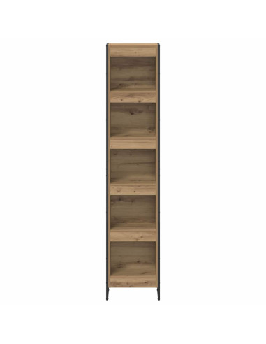 Armadio per Libri Rovere Artigianale 80 x 30 x 155 cm