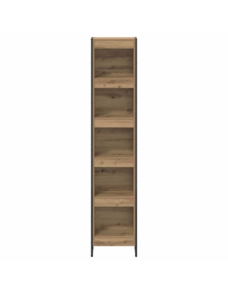 Armadio per Libri Rovere Artigianale 80 x 30 x 155 cm