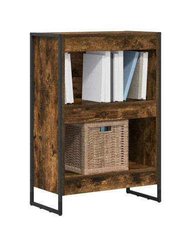 Armadio per Libri Quercia Fumosa 80 x 30 x 155 cm