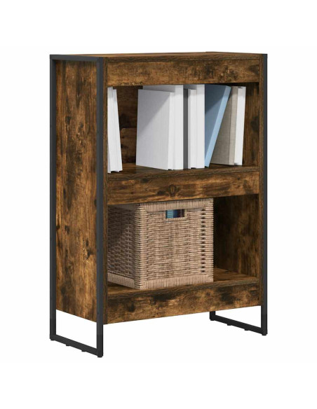 Armadio per Libri Quercia Fumosa 80 x 30 x 155 cm