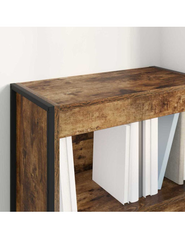 Armadio per Libri Quercia Fumosa 80 x 30 x 155 cm