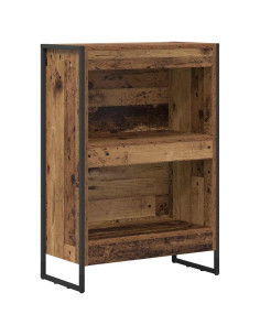 Armadio per Libri Legno vecchio 80 x 30 x 155 cm 2