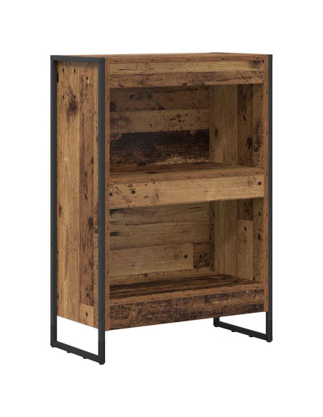 Armadio per Libri Legno vecchio 80 x 30 x 155 cm