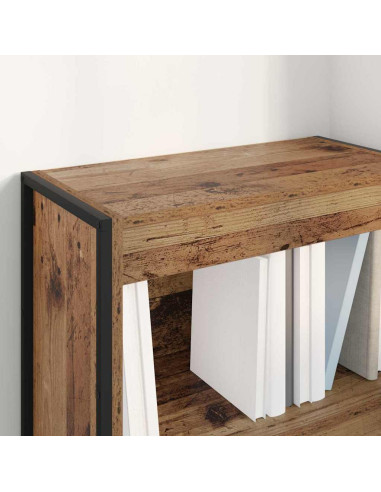 Armadio per Libri Legno vecchio 80 x 30 x 155 cm