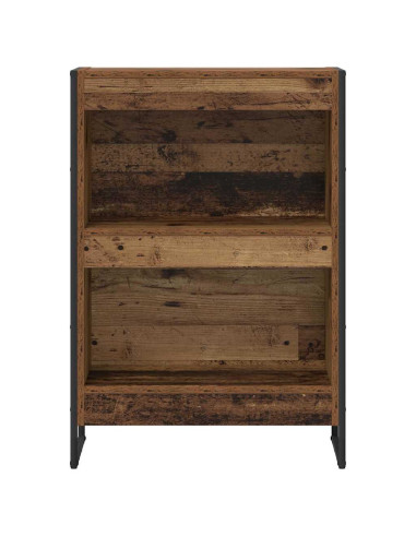 Armadio per Libri Legno vecchio 80 x 30 x 155 cm