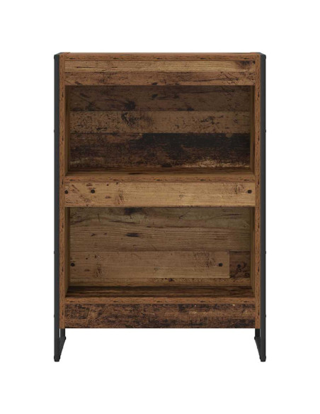 Armadio per Libri Legno vecchio 80 x 30 x 155 cm