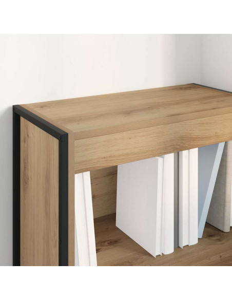 Armadio per Libri Rovere Artigianale 80 x 30 x 155 cm