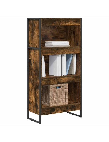 Armadio per Libri Quercia Fumosa 80 x 30 x 155 cm