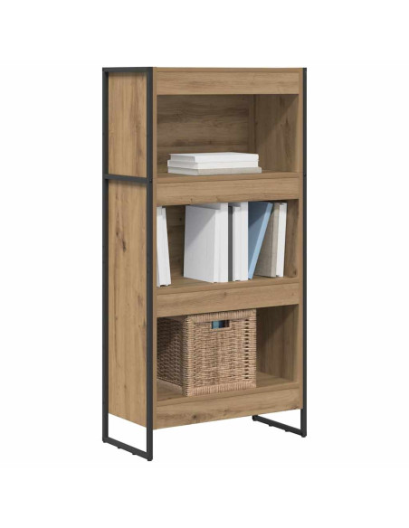 Armadio per Libri Rovere Artigianale 80 x 30 x 155 cm