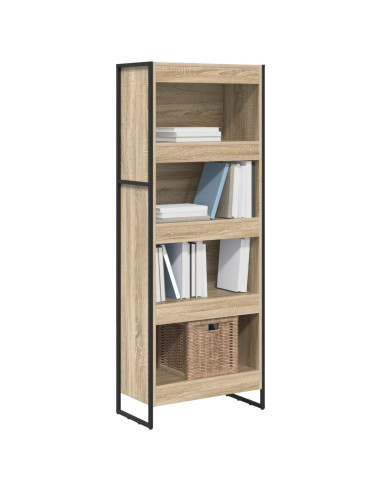 Armadio per Libri Sonoma 80 x 30 x 155 cm Legno multistrato