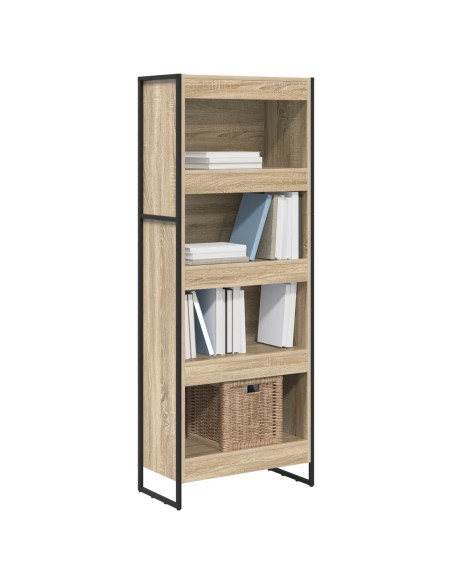 Armadio per Libri Sonoma 80 x 30 x 155 cm Legno multistrato