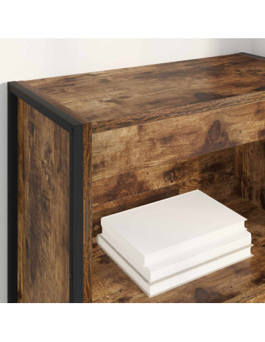 Armadio per Libri Quercia Fumosa 80 x 30 x 155 cm