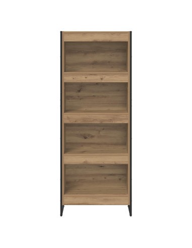 Armadio per Libri Rovere Artigianale 80 x 30 x 155 cm