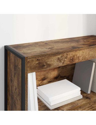 Armadio per Libri Quercia Fumosa 80 x 30 x 155 cm