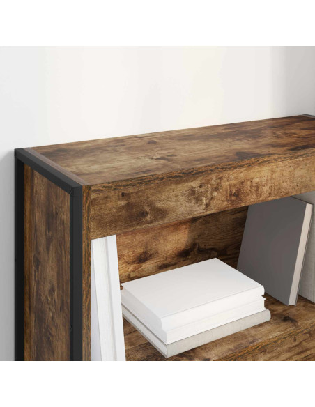 Armadio per Libri Quercia Fumosa 80 x 30 x 155 cm