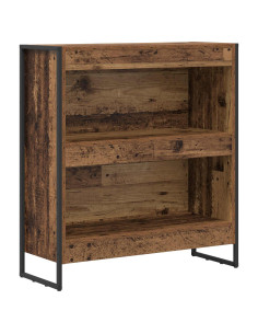 Armadio per Libri Legno vecchio 80 x 30 x 155 cm 2