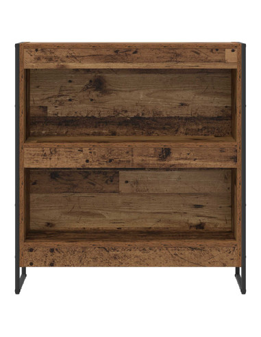 Armadio per Libri Legno vecchio 80 x 30 x 155 cm