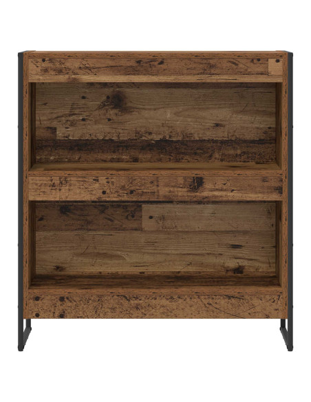 Armadio per Libri Legno vecchio 80 x 30 x 155 cm