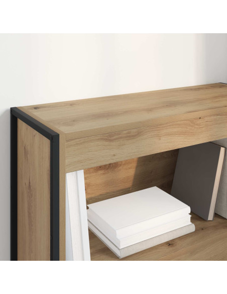 Armadio per Libri Rovere Artigianale 80 x 30 x 155 cm