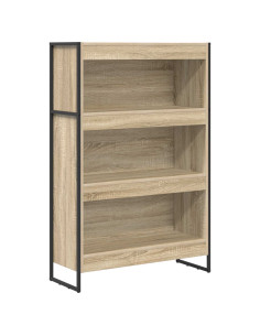 Armadio per Libri Sonoma 80 x 30 x 155 cm Legno multistrato 2