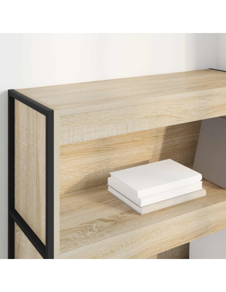 Armadio per Libri Sonoma 80 x 30 x 155 cm Legno multistrato