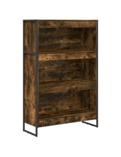 Armadio per Libri Quercia Fumosa 80 x 30 x 155 cm 2