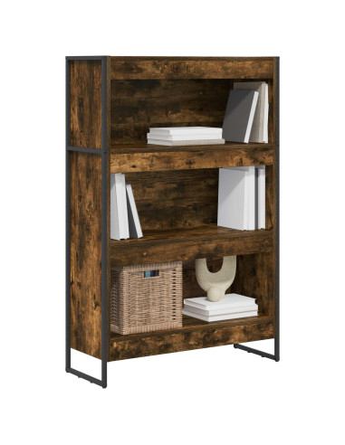 Armadio per Libri Quercia Fumosa 80 x 30 x 155 cm
