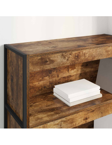 Armadio per Libri Quercia Fumosa 80 x 30 x 155 cm