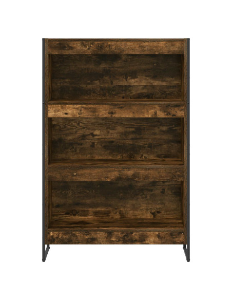 Armadio per Libri Quercia Fumosa 80 x 30 x 155 cm