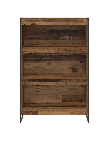 Armadio per Libri Legno vecchio 80 x 30 x 155 cm