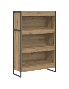Armadio per Libri Rovere Artigianale 80 x 30 x 155 cm 2
