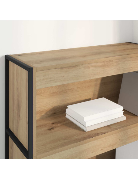 Armadio per Libri Rovere Artigianale 80 x 30 x 155 cm