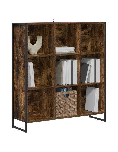 Armadio per Libri Quercia Fumosa 99.5 x 30 x 108.5 cm