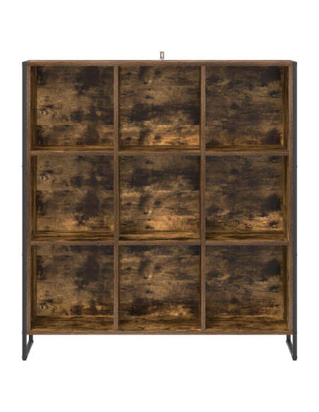 Armadio per Libri Quercia Fumosa 99.5 x 30 x 108.5 cm