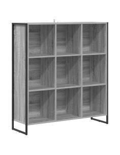 Armadio per Libri Grigio Sonoma 99.5 x 30 x 108.5 cm 2