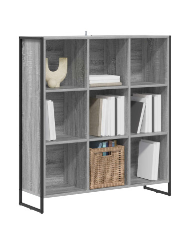 Armadio per Libri Grigio Sonoma 99.5 x 30 x 108.5 cm