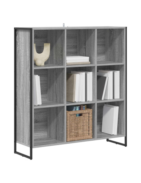Armadio per Libri Grigio Sonoma 99.5 x 30 x 108.5 cm