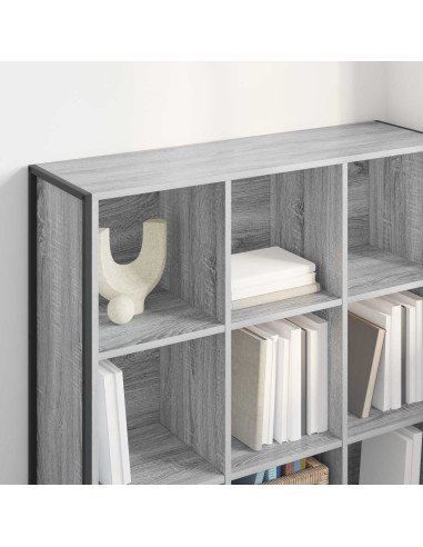 Armadio per Libri Grigio Sonoma 99.5 x 30 x 108.5 cm