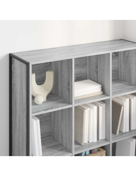 Armadio per Libri Grigio Sonoma 99.5 x 30 x 108.5 cm